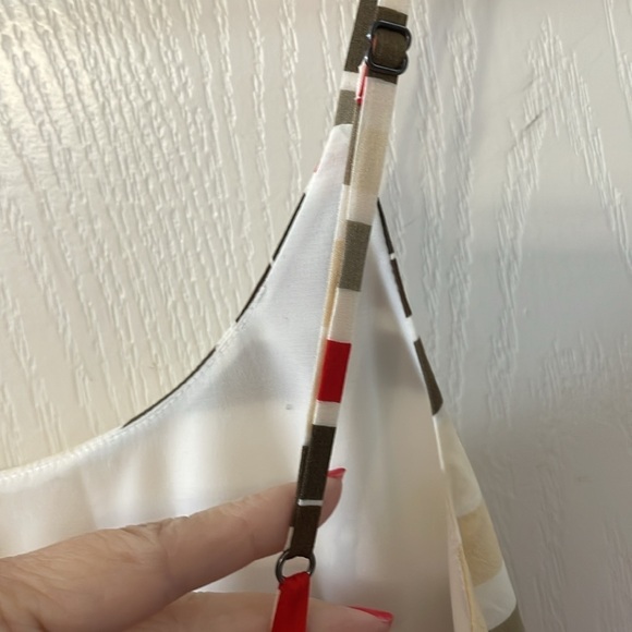 Alice + Olivia stripe cami dress size S Spaghetti Straps - Picture 5 of 7